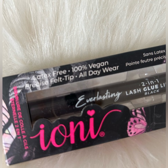 2 Piece Set of Ardell Eyelashes and Ioni Lash Glue & Eyeliner - Picture 4 of 6